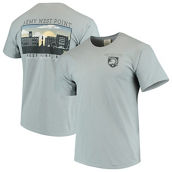 Image One Men's Gray Army Black Knights Team Comfort Colors Campus Scenery T-Shirt