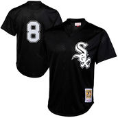 Mitchell & Ness Men's Bo Jackson Black Chicago White Sox 1993 Authentic Cooperstown Collection Batting Practice Jersey