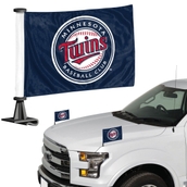 Minnesota Twins Auto Ambassador Flag Set