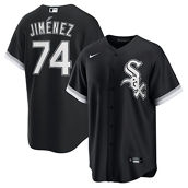 Nike Men's Eloy Jimenez Black Chicago White Sox Alternate Replica Player Name Jersey