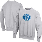 Champion Men's Heathered Gray Air Force Falcons Vault Logo Reverse Weave Pullover Sweatshirt