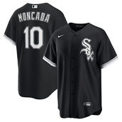Nike Men's Yoan Moncada Black Chicago White Sox Alternate Replica Player Name Jersey