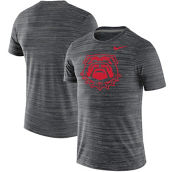 Nike Men's Black Georgia Bulldogs Big & Tall Performance Velocity Space Dye T-Shirt