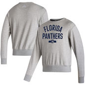 adidas Men's Heathered Gray Florida Panthers Vintage Pullover Sweatshirt