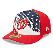 New Era Men's Red Washington Nationals 2022 4th of July Low 59FIFTY Fitted Hat