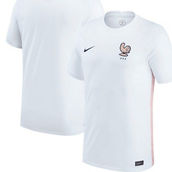 Nike Men's White France Women's National Team 2022/23 Away Replica Blank Jersey