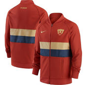 Nike Youth Burnt Orange Pumas I96 Anthem Raglan Full-Zip Jacket