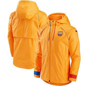 Nike Men's Orange Barcelona All-Weather Full-Zip Jacket