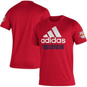 adidas Men's Red New York Red Bulls Creator Vintage T-Shirt