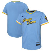 Nike Infant Powder Blue Milwaukee Brewers City Connect Replica Team Jersey