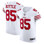 Nike Men's George Kittle White San Francisco 49ers Vapor Elite Jersey