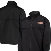 Dunbrooke Men's Black San Francisco 49ers Triumph Fleece Full-Zip Jacket