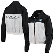 The Wild Collective Women's Black Charlotte FC Anthem Full-Zip Jacket