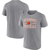 Fanatics Men's Fanatics Heathered Gray Cleveland Browns Want To Play T-Shirt