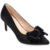Journee Collection Women's Crystol Medium and Wide Width Pump