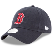 New Era Women's Navy Boston Red Sox Team Logo Core Classic 9TWENTY Adjustable Hat