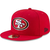 New Era Men's Scarlet San Francisco 49ers Team 59FIFTY Fitted Hat