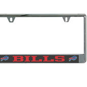 Stockdale Buffalo Bills Carbon Bottom Only Metal Acrylic Cut License Plate Frame