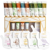 Lovery Hand Cream & Hand Mask Gift Set - 10 Hand Lotions and 5 Hand Masks