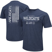 Colosseum Men's Navy Arizona Wildcats OHT Military Appreciation Flag 2.0 T-Shirt