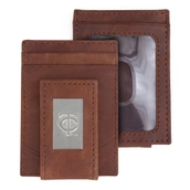 Minnesota Twins Leather Front Pocket Wallet