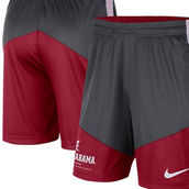 Nike Men's Charcoal/Crimson Alabama Crimson Tide Team Performance Knit Shorts
