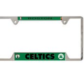 WinCraft Boston Celtics Chrome Plated Metal License Plate Frame