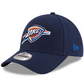 New Era Men's Navy Oklahoma City Thunder Official Team Color 9FORTY Adjustable Hat
