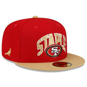 New Era x Staple Men's Scarlet/Gold San Francisco 49ers NFL x Collection 59FIFTY Fitted Hat