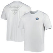 Columbia Men's White Charlotte FC Terminal Tackle Omni-Shade T-Shirt