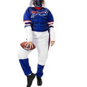 Jerry Leigh Men's Royal Buffalo Bills Game Day Costume