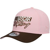 New Era Men's Pink/Brown NASCAR 9FORTY A-Frame Snapback Hat