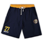 Profile Men's Jamal Murray Navy Denver Nuggets Big & Tall French Terry Name & Number Shorts