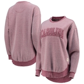 Pressbox Women's Garnet South Carolina Gamecocks Ponchoville Pullover Sweatshirt