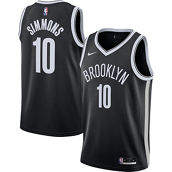 Nike Ben Simmons Black Brooklyn Nets 2021/22 Swingman Jersey - Icon Edition