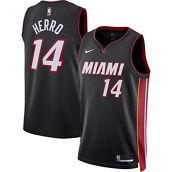 Nike Unisex Tyler Herro Black Miami Heat Swingman Jersey - Icon Edition