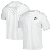 Columbia Men's Olympic White Seattle Sounders FC Terminal Tackle Omni-Shade T-Shirt