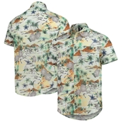 FOCO Men's Tan Dallas Cowboys Paradise Floral Button-Up Shirt