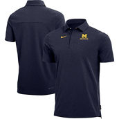 Nike Men's Heathered Navy Michigan Wolverines 2022 Coach Performance Polo