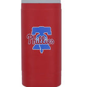 Logo Brands Philadelphia Phillies 12oz. Flipside Powdercoat Slim Can Cooler