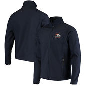 Dunbrooke Men's Navy Denver Broncos Sonoma Softshell Full-Zip Jacket