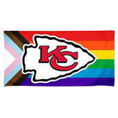 WinCraft Kansas City Chiefs 30'' x 60'' Pride Spectra Beach Towel