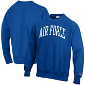 Champion Men's Royal Air Force Falcons Arch Reverse Weave Pullover Sweatshirt