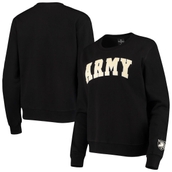 Colosseum Women's Black Army Black Knights Campanile Pullover Sweatshirt