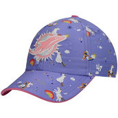 '47 Girls Preschool Purple Miami Dolphins Unicorn Clean Up Adjustable Hat