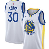 Nike Unisex Stephen Curry White Golden State Warriors Swingman Jersey - Association Edition