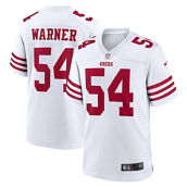 Nike Men's Fred Warner White San Francisco 49ers Player Game Jersey