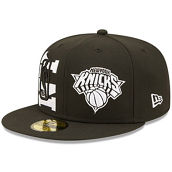 New Era Men's Black/White New York Knicks 2022 NBA Draft 59FIFTY Fitted Hat