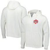 Nike Men's White Canada Soccer Club Fleece Full-Zip Hoodie