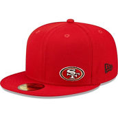 New Era Men's Scarlet San Francisco 49ers Flawless 59FIFTY Fitted Hat
